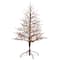 4ft. Pre-Lit Frosted Berry Twig Artificial Christmas Tree, Multicolor Gum Ball LED Lights